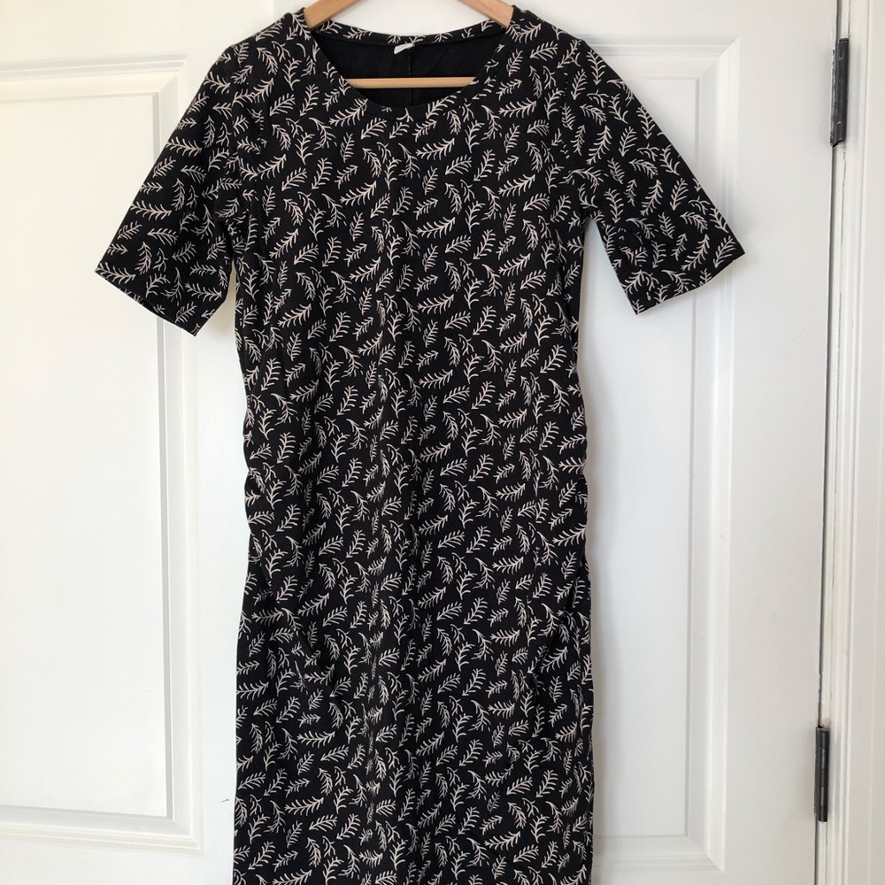 Patterned Maternity Dress